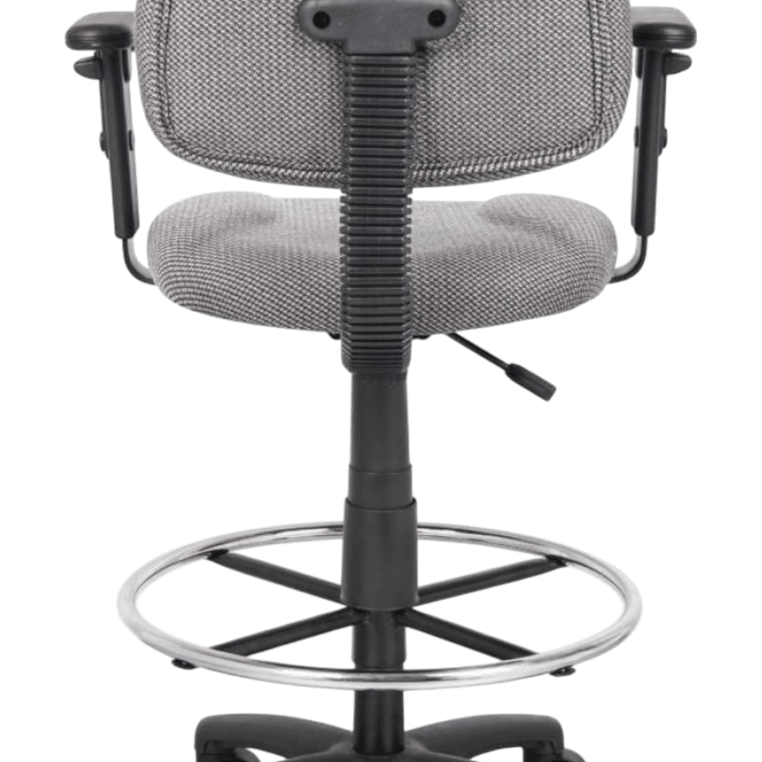Mesh Chair With B909jarm 25 In Base And Foot Ring - Image 7