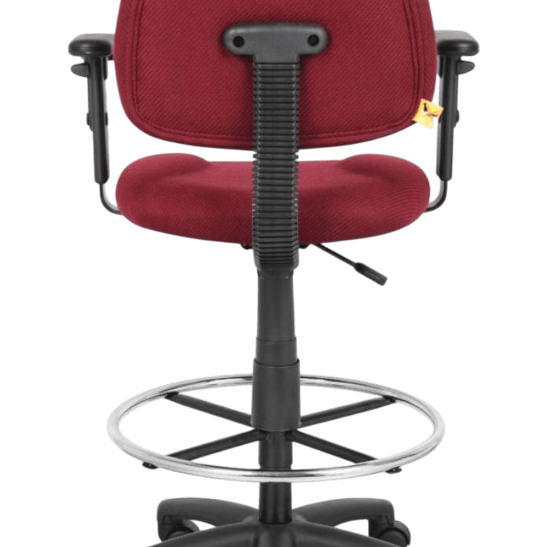No Arm Mesh Chair 25 In Base With Foot Ring - Image 4