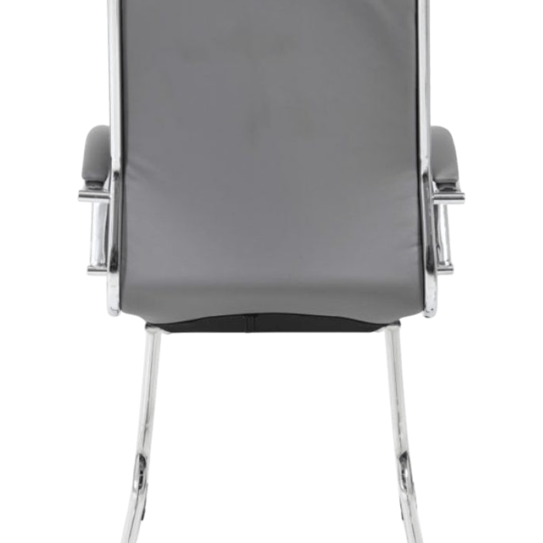 Boss Executive CaressoftPlus Chair with Metal Chrome Finish-Guest Chair - Image 4