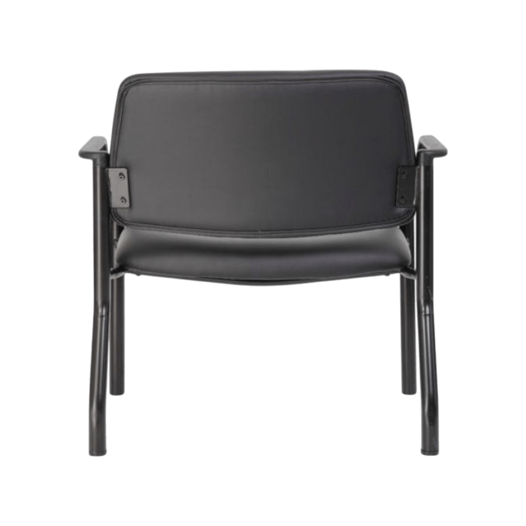 Boss Mid Back Guest Chair, 500 lb capacity, Antimicrobial Vinyl - Image 3