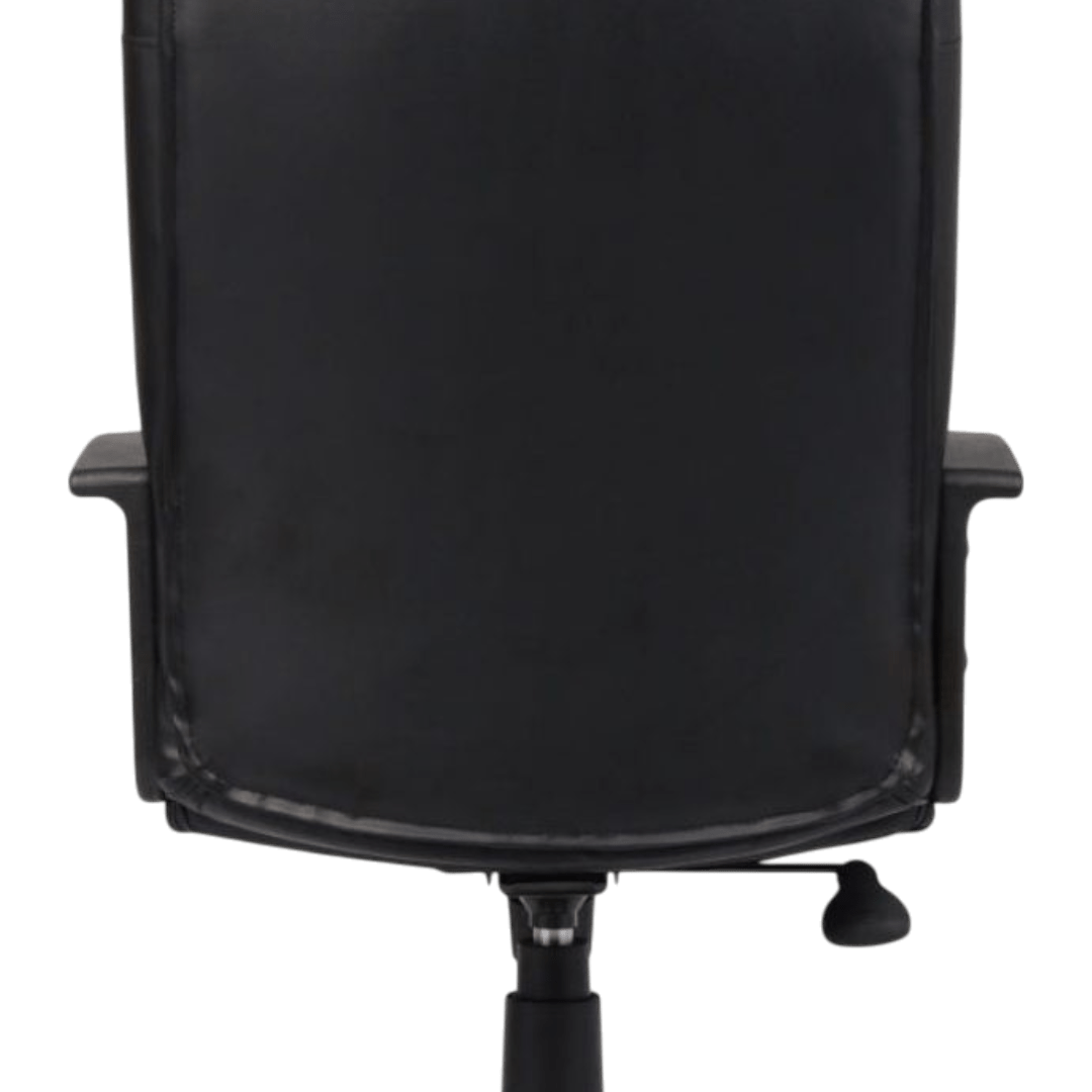 Boss High Back LeatherPlus Chair W/ Chrome Base - Image 4