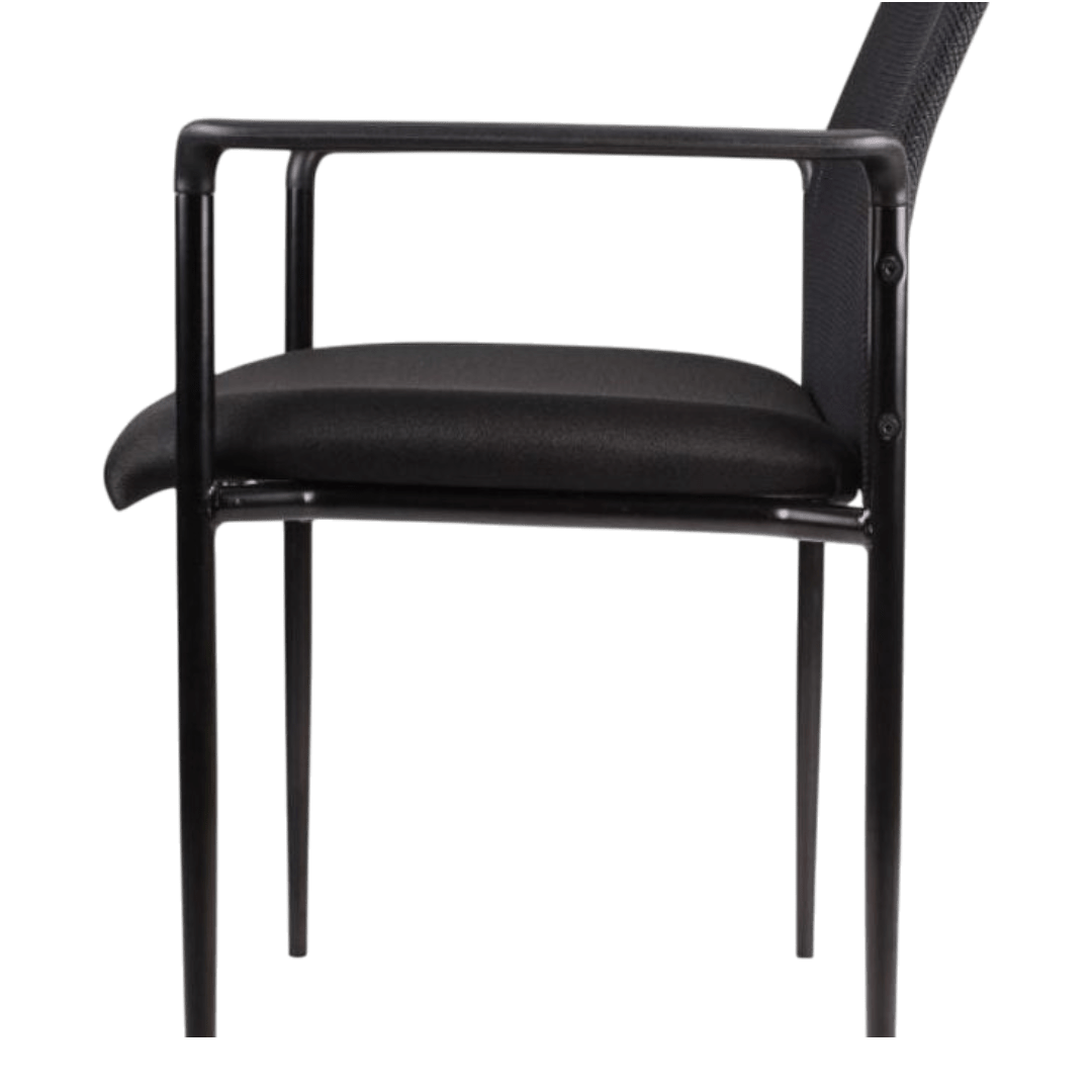 Boss Mesh Guest Chair, Black - Image 4