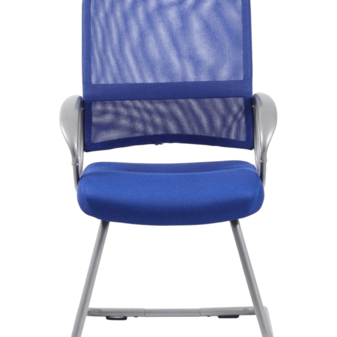 Boss Mesh Back W/ Pewter Finish Guest Chair - Image 4