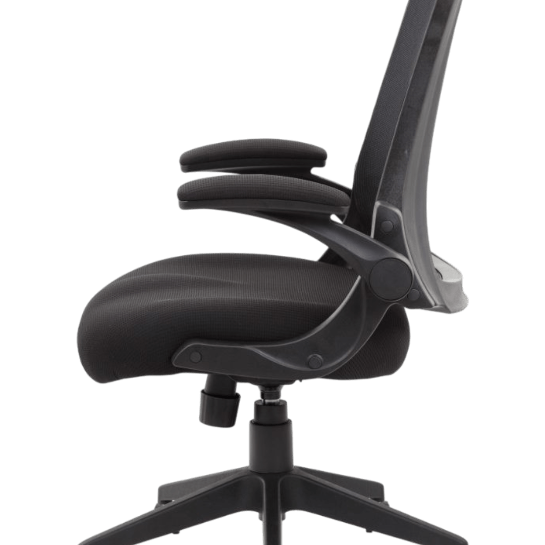 Boss Mid Back Executive Chair In LeatherPlus