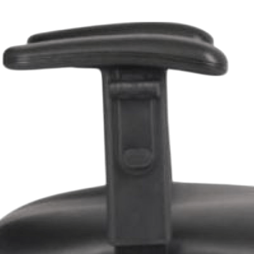 Boss Stand Up Drafting Stool with Foot Rest Black Antimicrobial Vinyl - Image 6