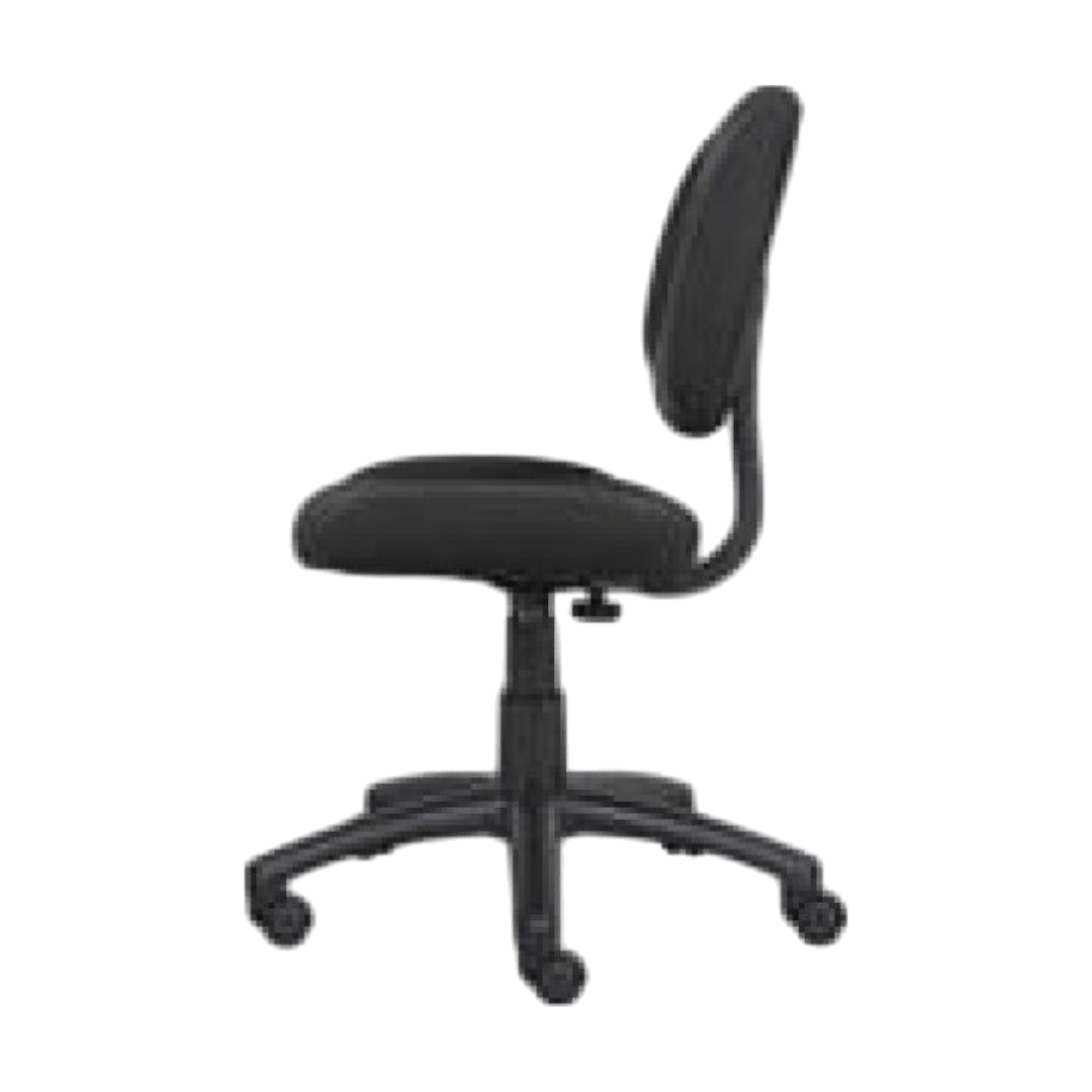 Boss Perfect Posture Deluxe Office Task Chair without Arms, Black - Image 5