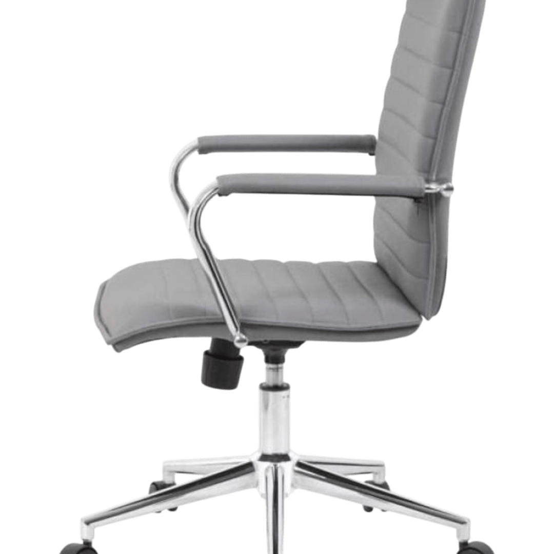 Boss Hospitality Task Chair with Fixed Chrome Arms - Image 6