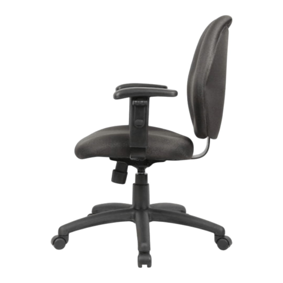 Black Stack Chair With Chrome Frame 1pc Pack - Image 6