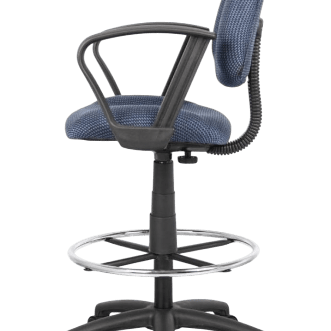 Mesh Chair With Loop Arm 25 In Base And Foot Ring - Image 6