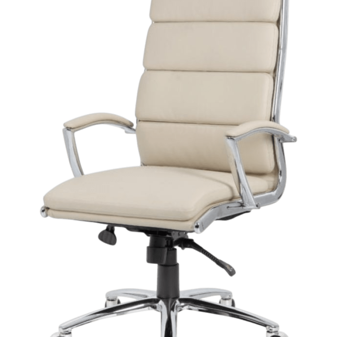 Boss Executive CaressoftPlus Chair with Metal Chrome Finish - Image 5