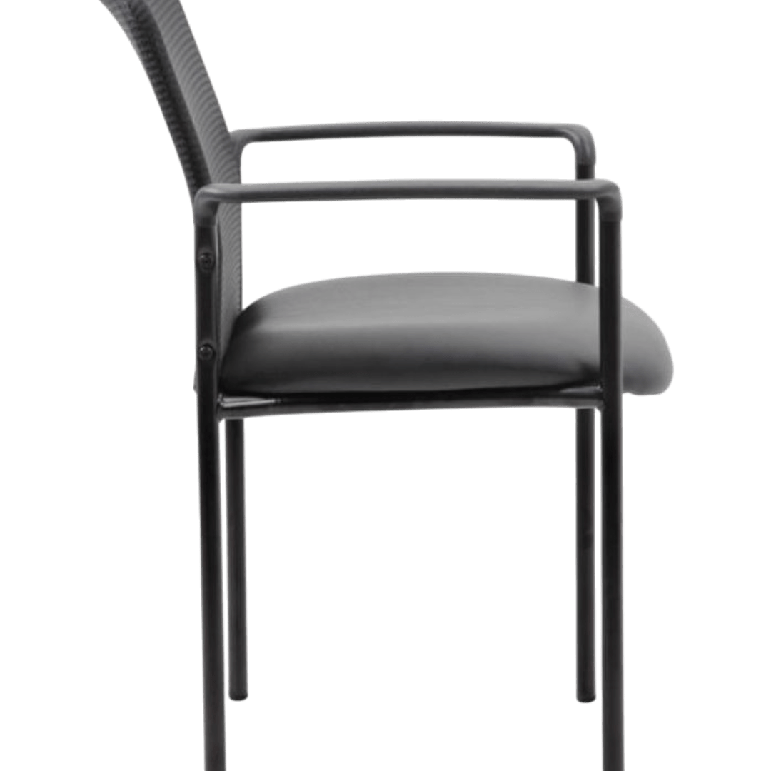 Boss Caressoft and Mesh Guest Chair, Black - Image 6