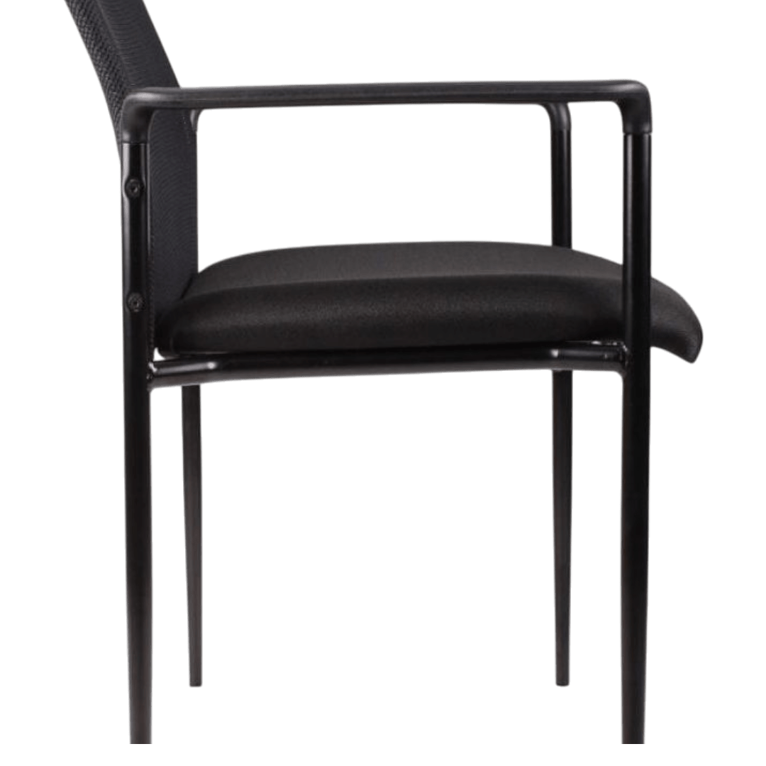 Boss Mesh Guest Chair, Black - Image 5