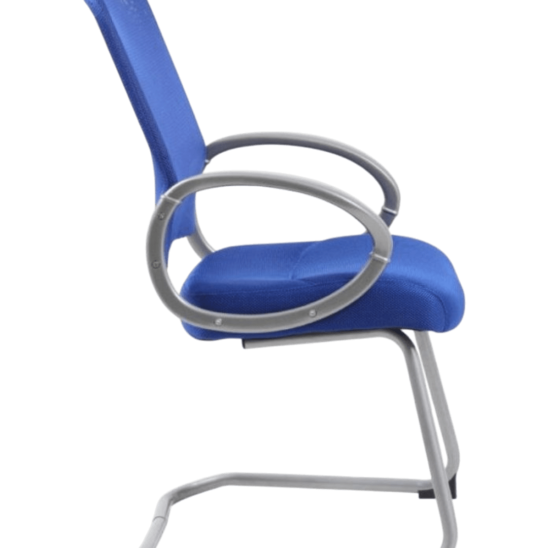 Boss Mesh Back W/ Pewter Finish Guest Chair - Image 5