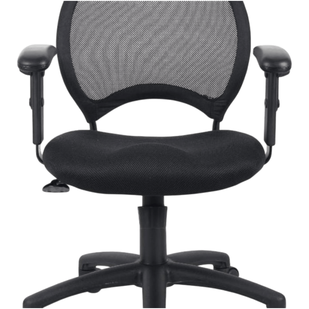 Boss Mesh Chair With Adjustable Arms