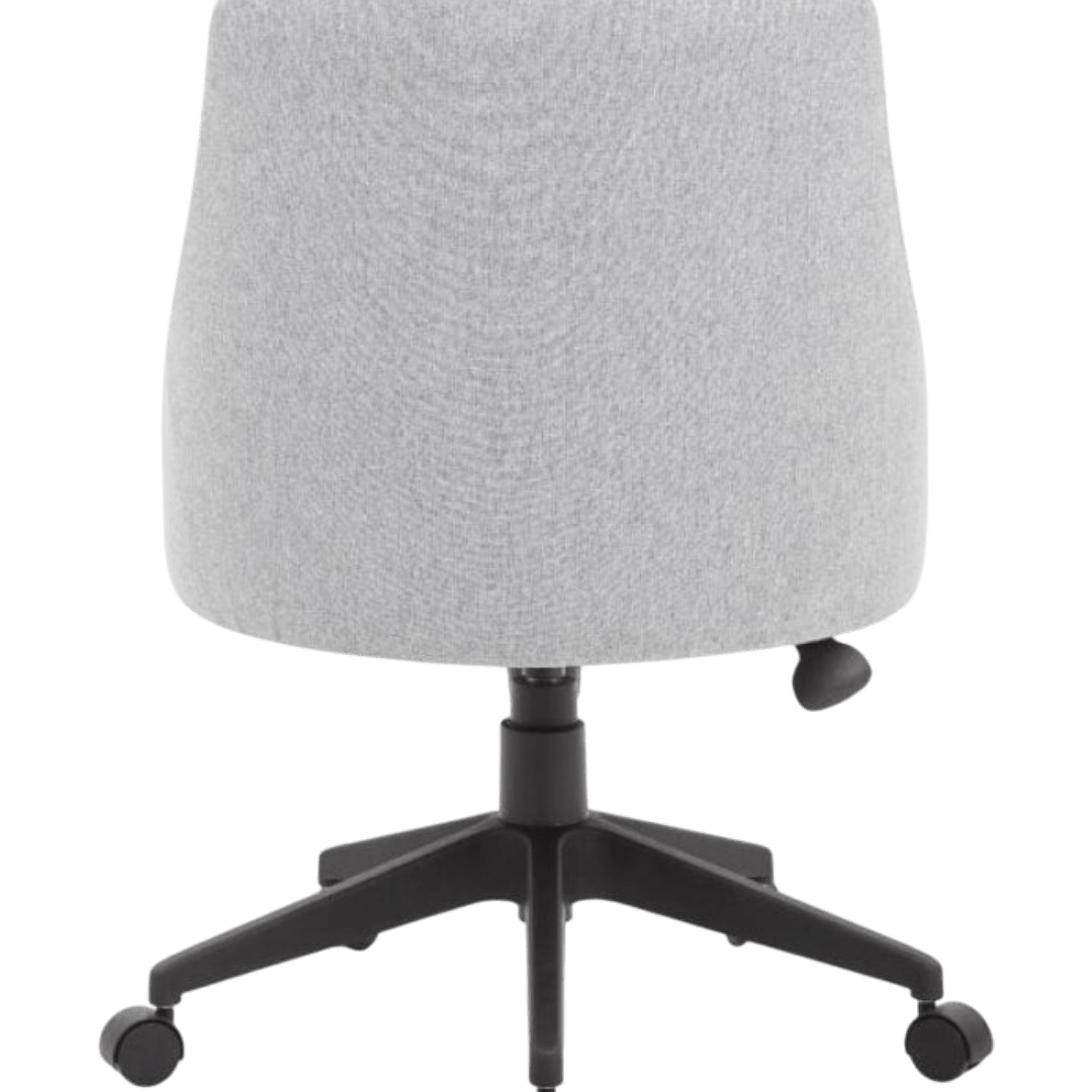 Seat and back upholstered in a soft touch poly-linen weave. - Image 6