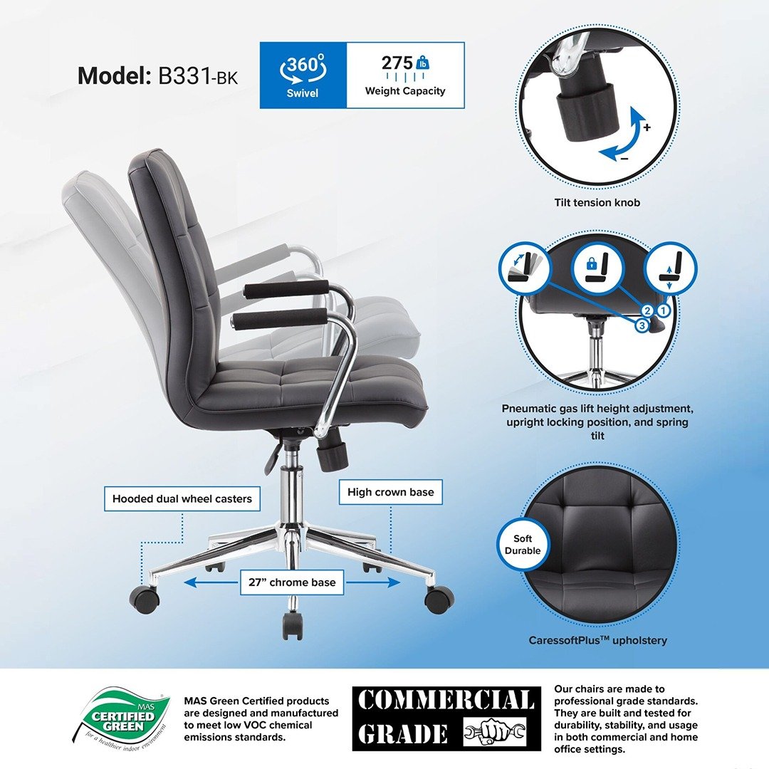 Beige Antimicrobial Vinyl Medical Stool - Image 4