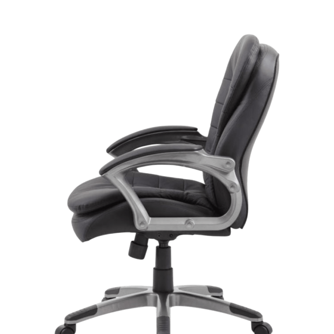 Boss Executive Mid Back Pillow Top Chair - Image 8