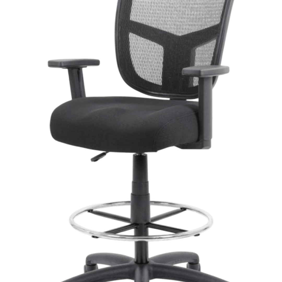 B315-gy Task Chair W/b909jarm And Footring - Image 6