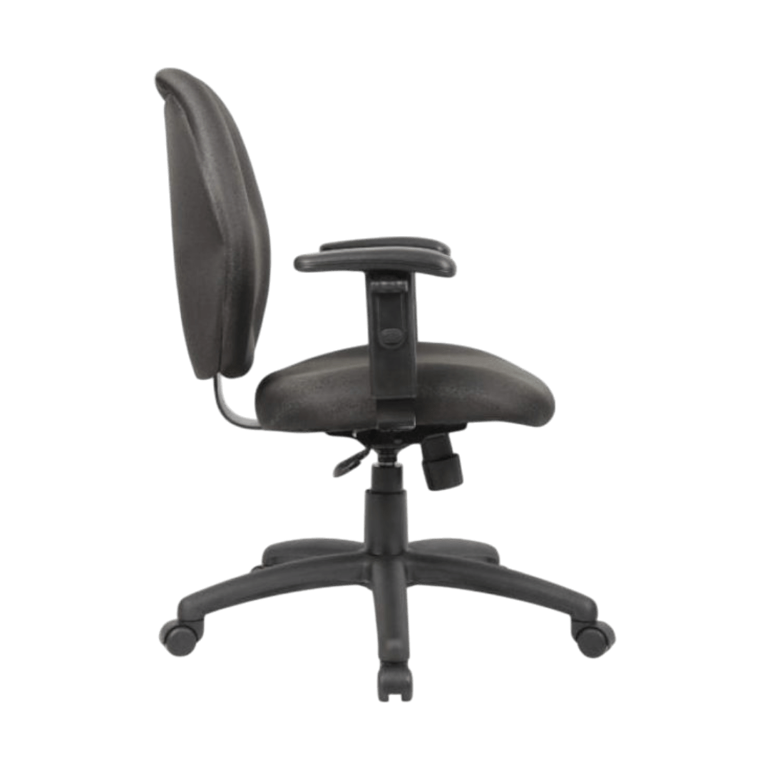 Black Stack Chair With Chrome Frame 1pc Pack - Image 13
