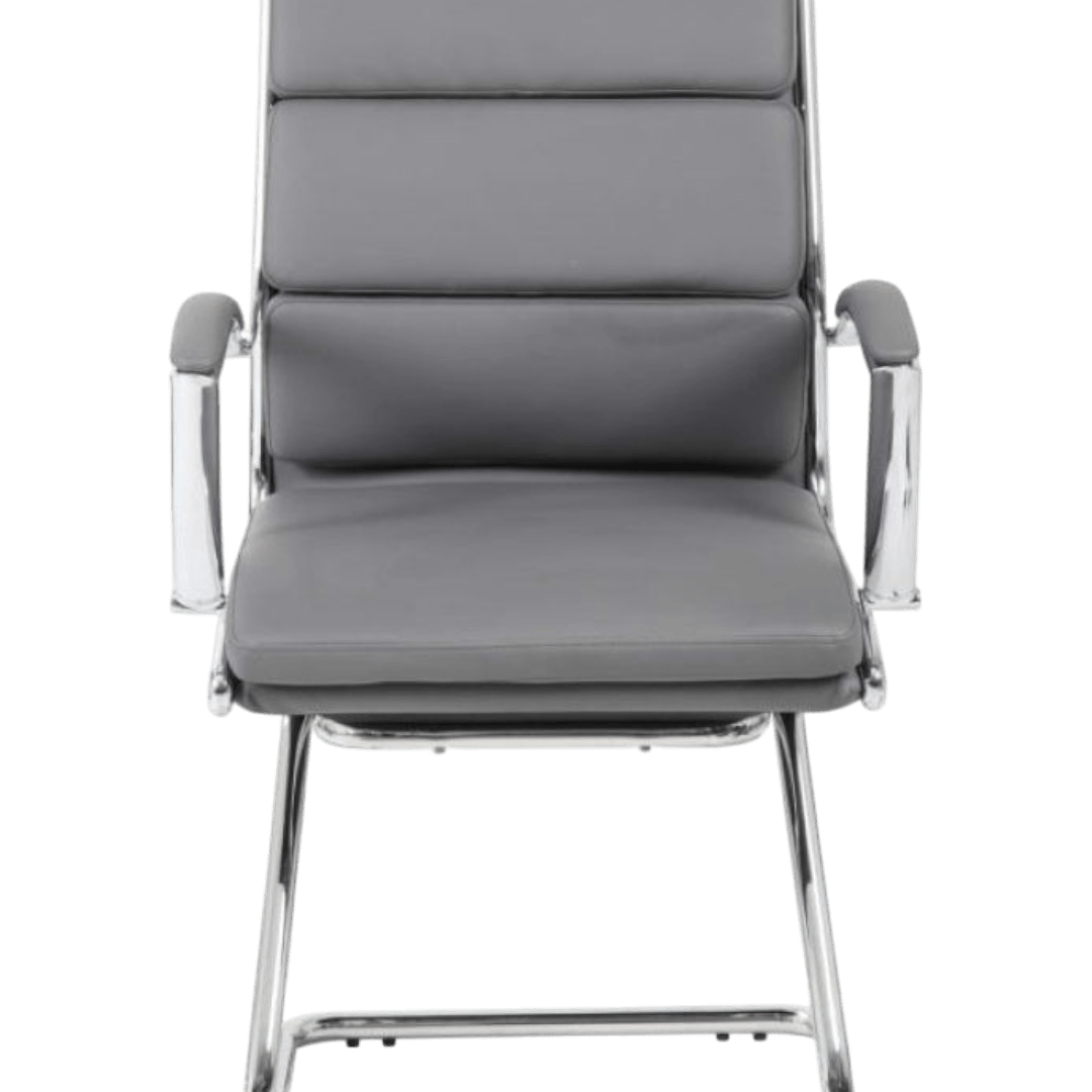 Boss Executive CaressoftPlus Chair with Metal Chrome Finish-Guest Chair - Image 6