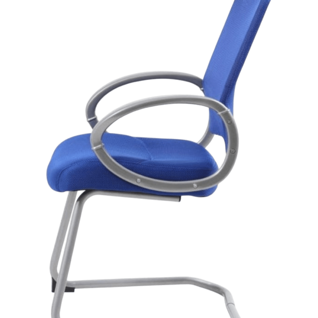 Boss Mesh Back W/ Pewter Finish Guest Chair - Image 7