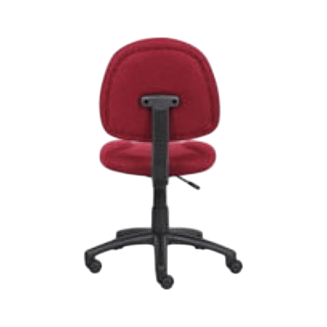 Boss Perfect Posture Deluxe Office Task Chair without Arms, Burgundy - Image 6