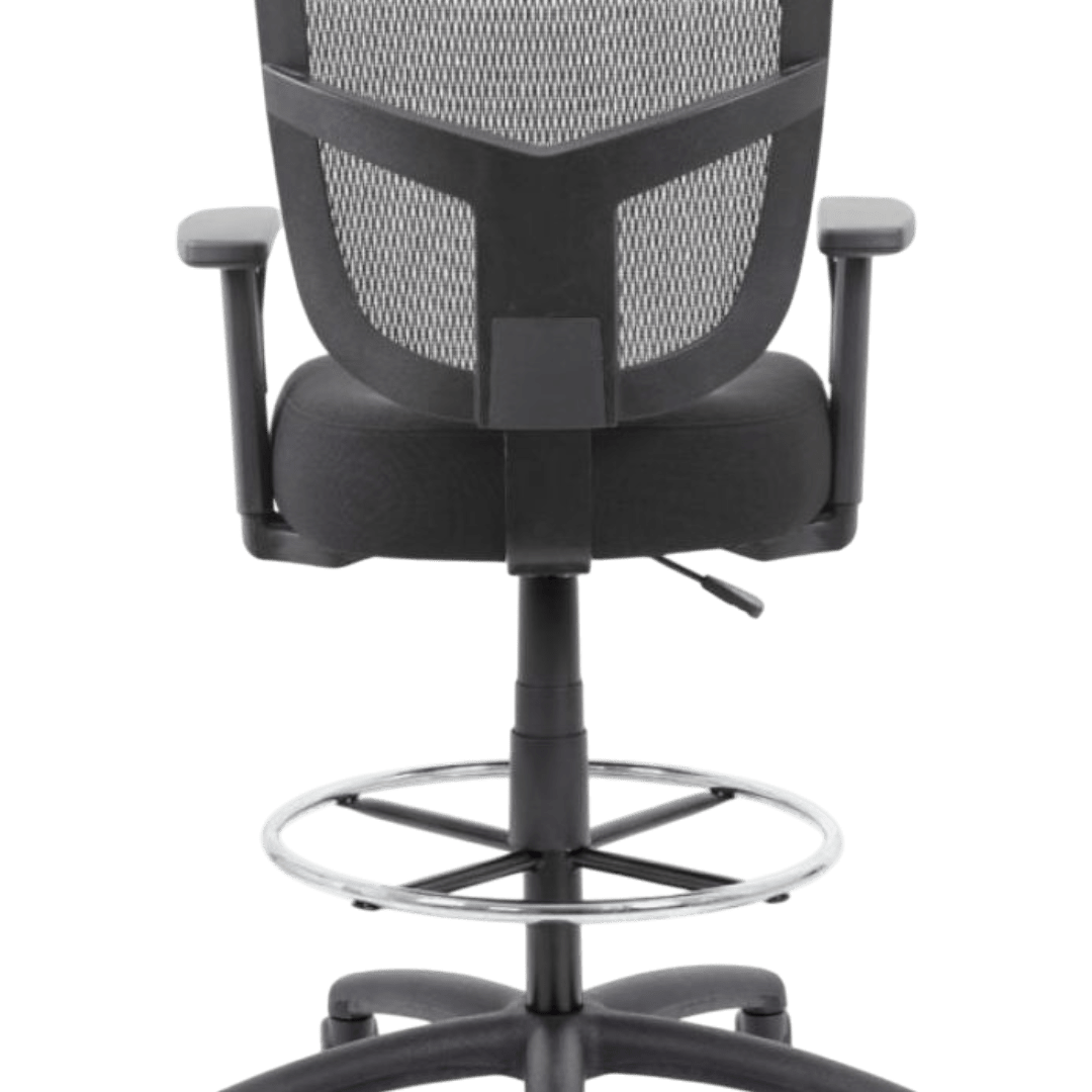 B315-gy Task Chair W/b909jarm And Footring