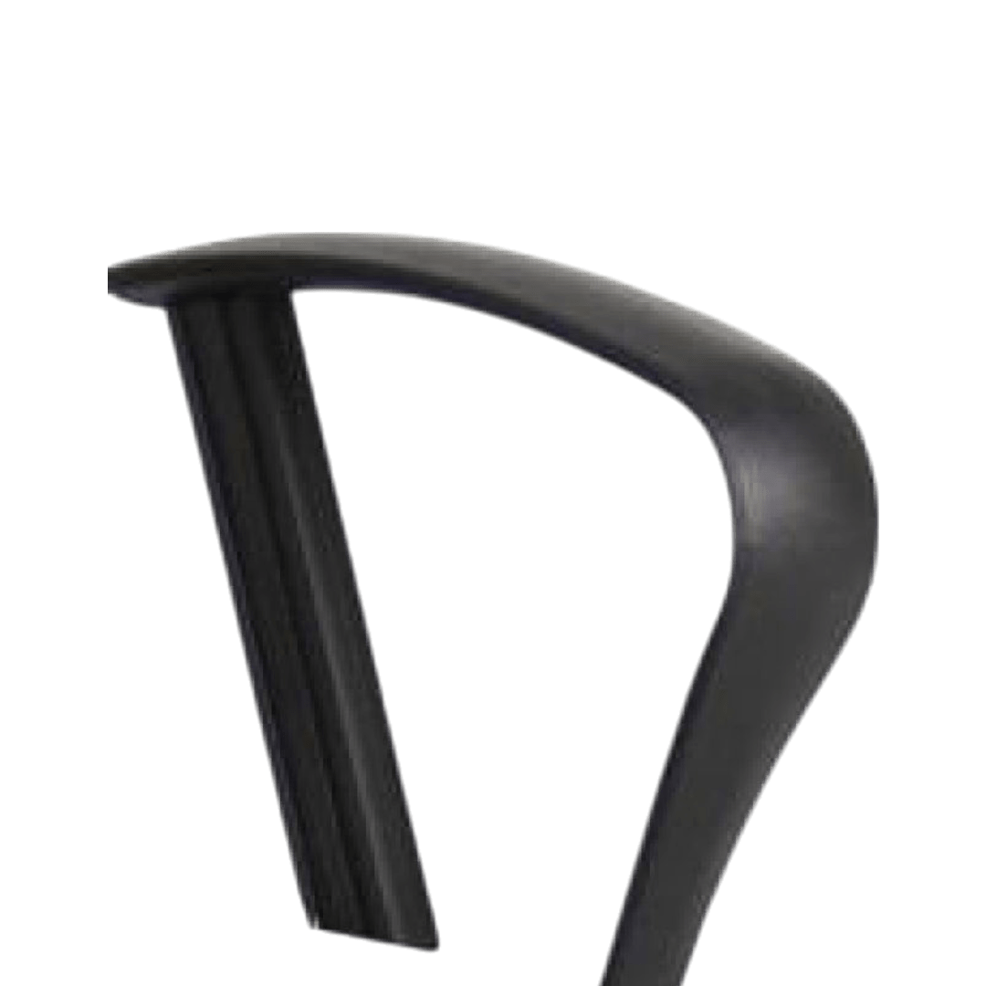 Beige Antimicrobial Vinyl Medical Stool With Foot Ring - Image 4