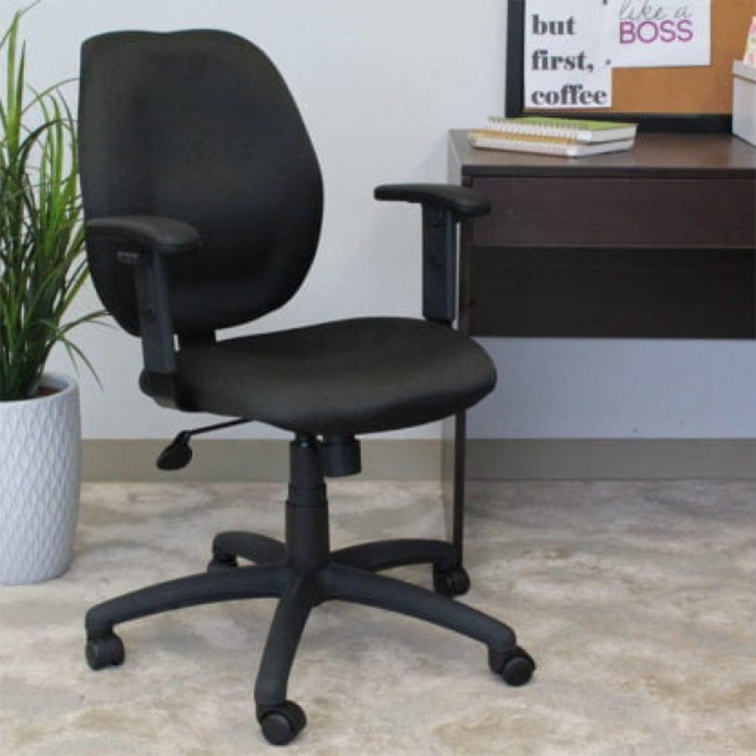 Black Stack Chair With Chrome Frame 1pc Pack - Image 7