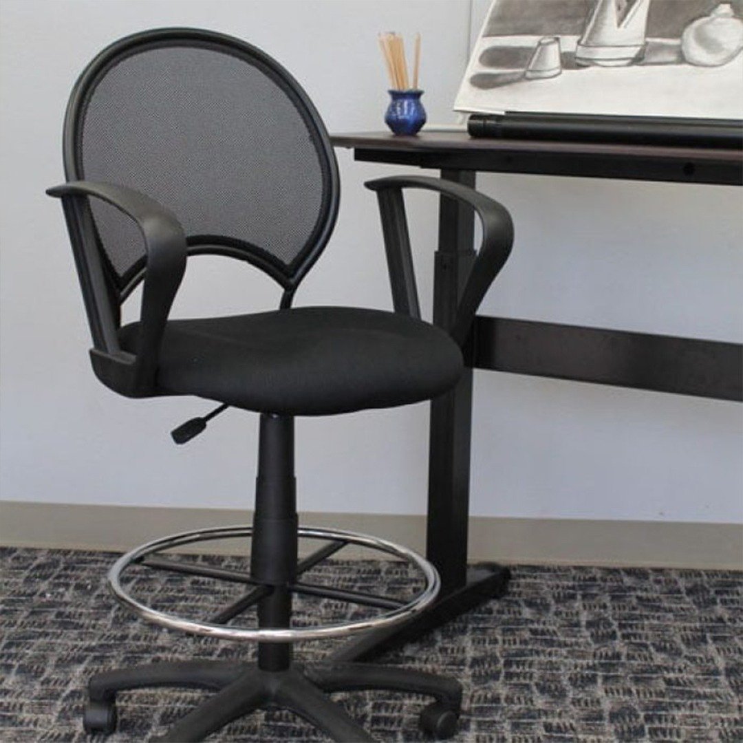 Task Chair W/3 Paddles Mechanism(Ym2403)& Footring, No Arm - Image 4