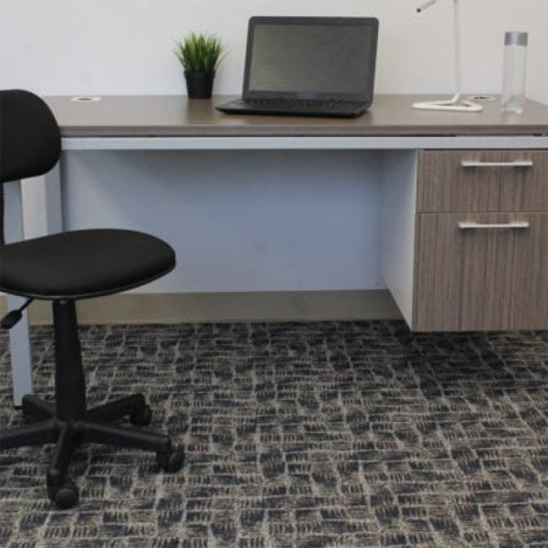 Boss Black Fabric Steno Chair - Image 4