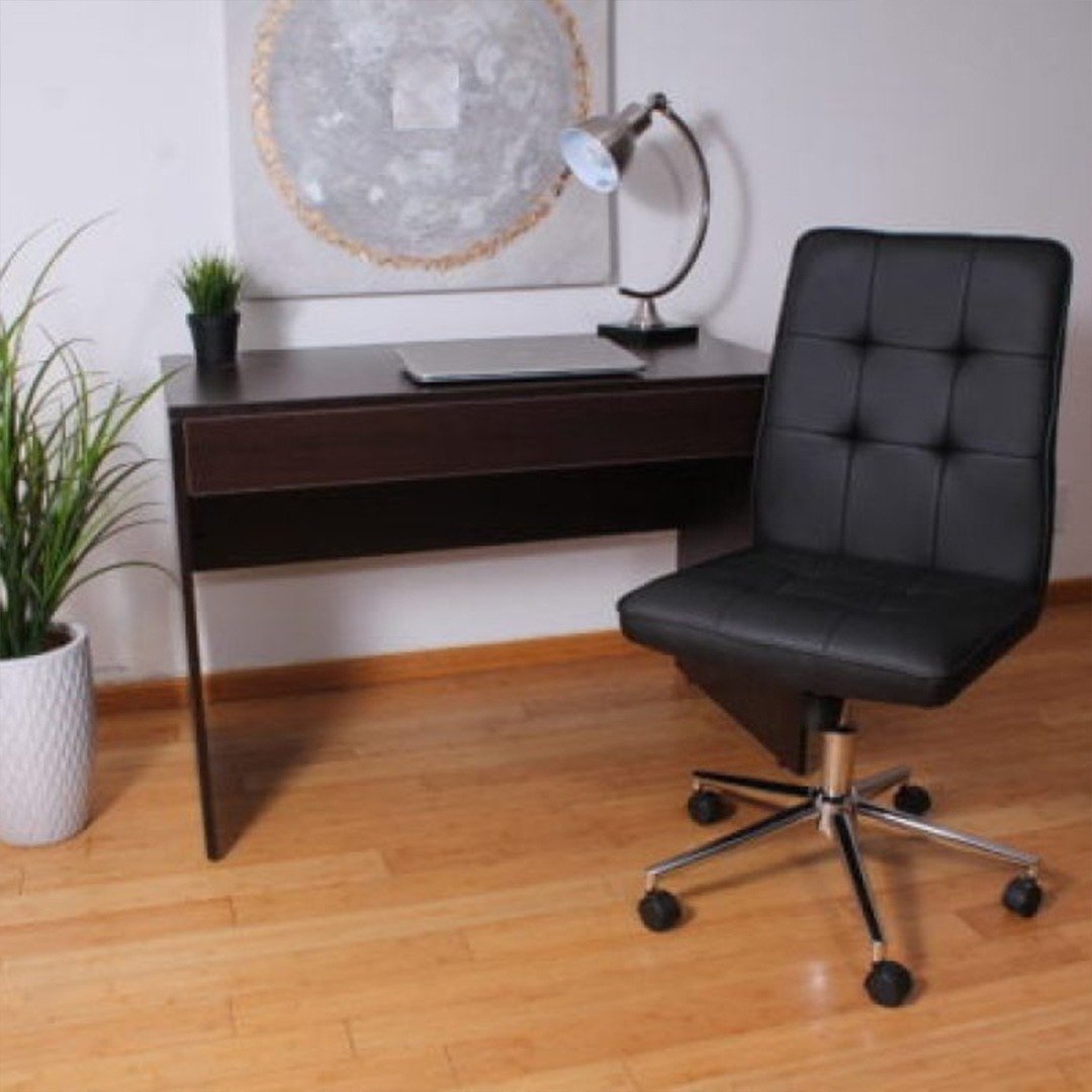Black Caressoft Drafting Stools W/footring