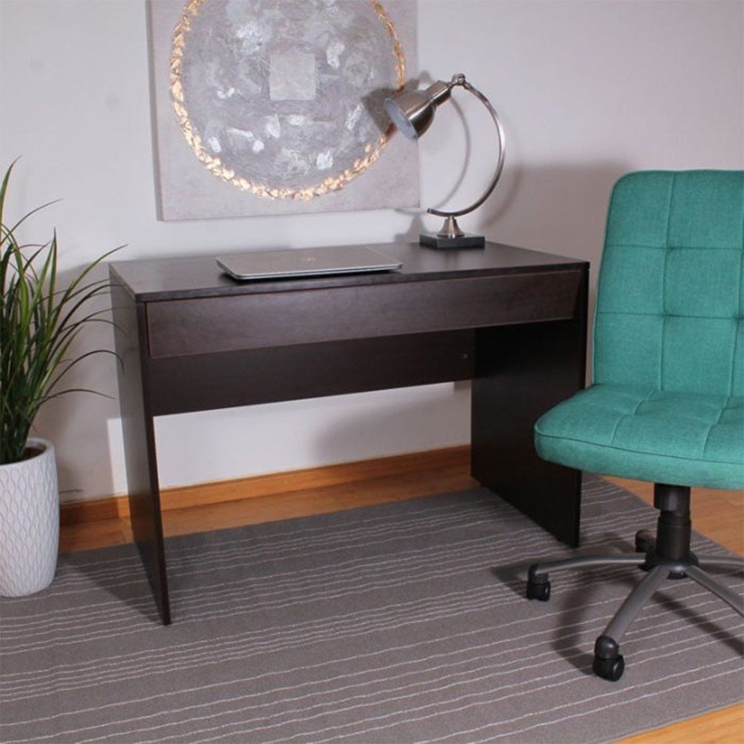 Gray Fabric Darfting Stools W/adj Arms & Footring - Image 3