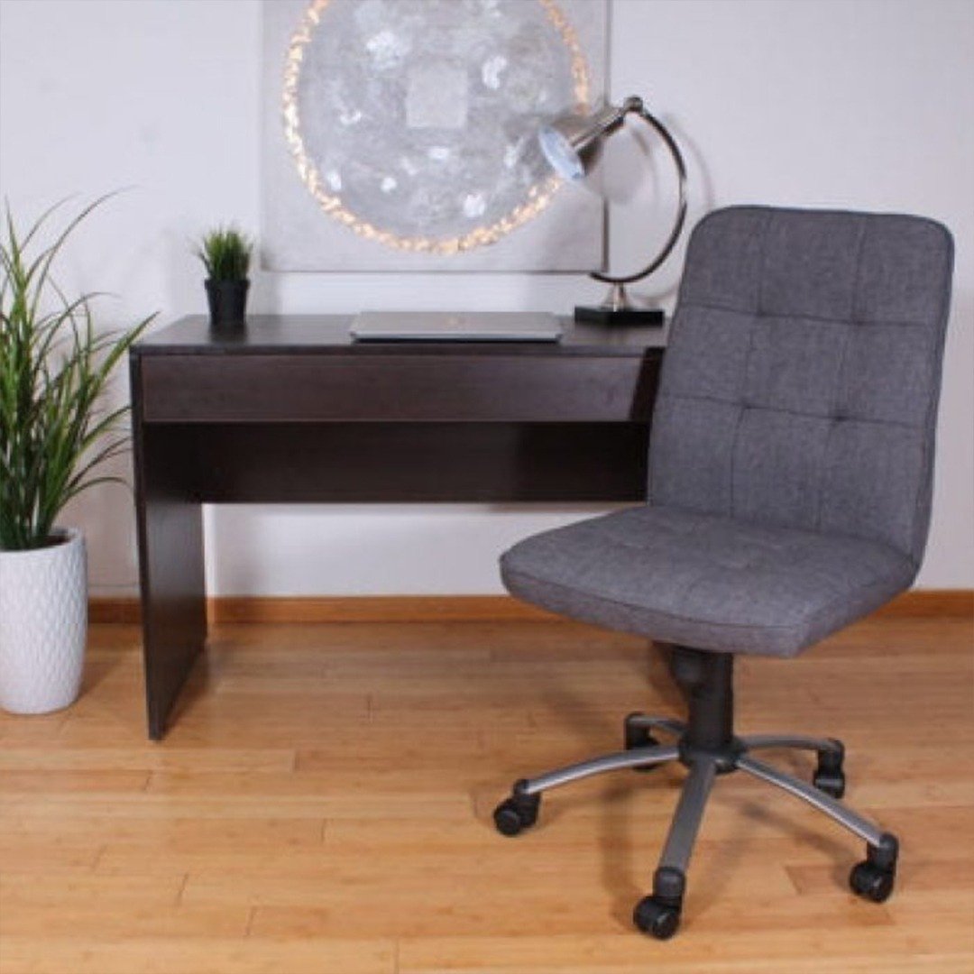Black Fabric Steno Chair - Image 6