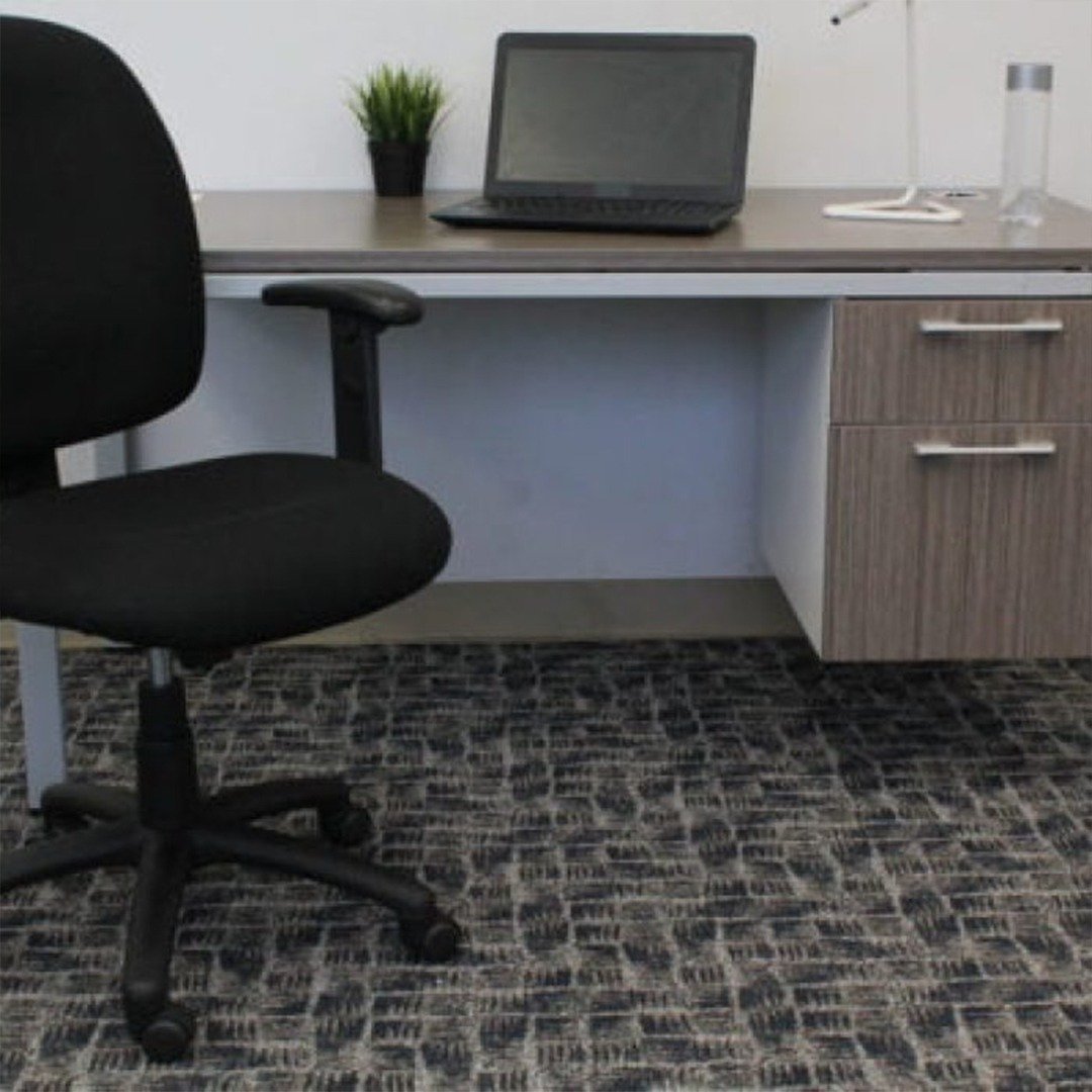 Boss Black Fabric Task Chair W/ Adjustable Arms - Image 5