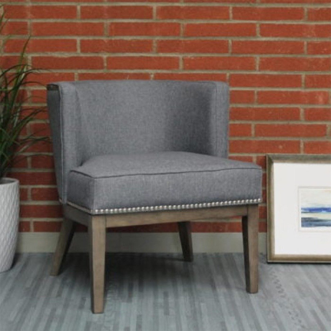 Boss Ava guest, accent or dining chair - Medium Grey - Image 2