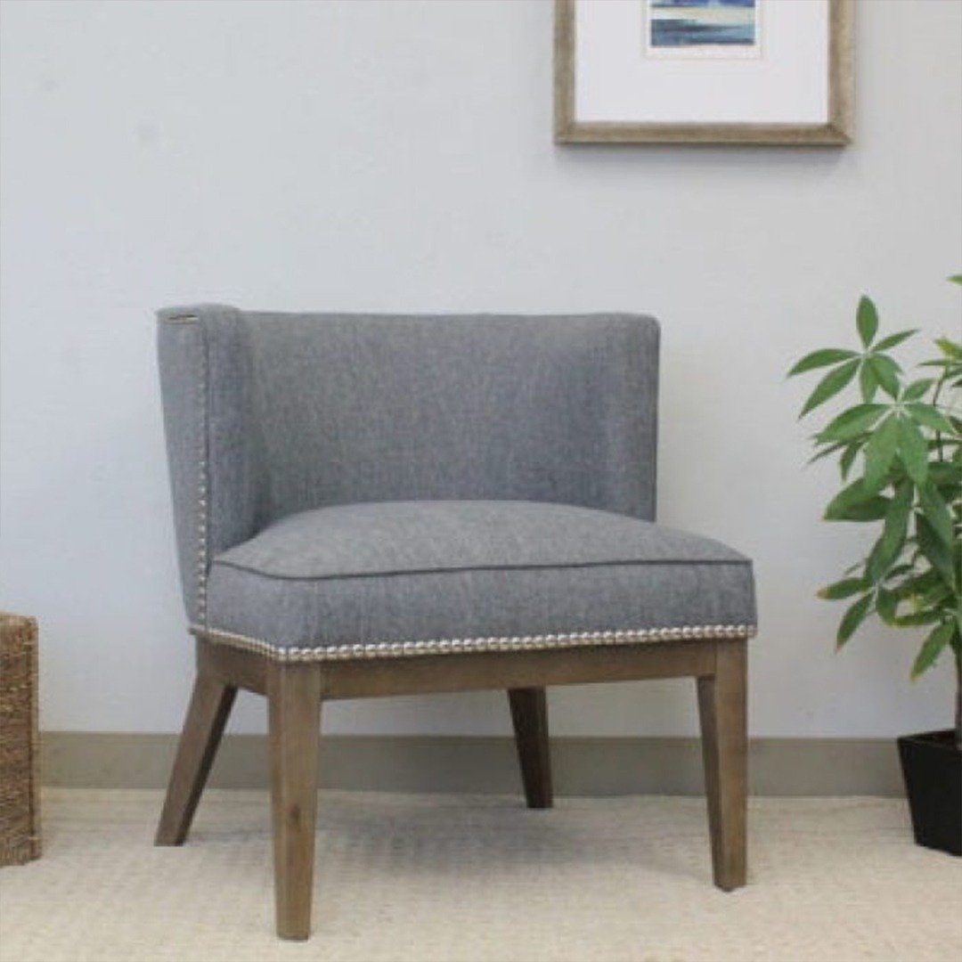 Boss Ava guest, accent or dining chair - Medium Grey