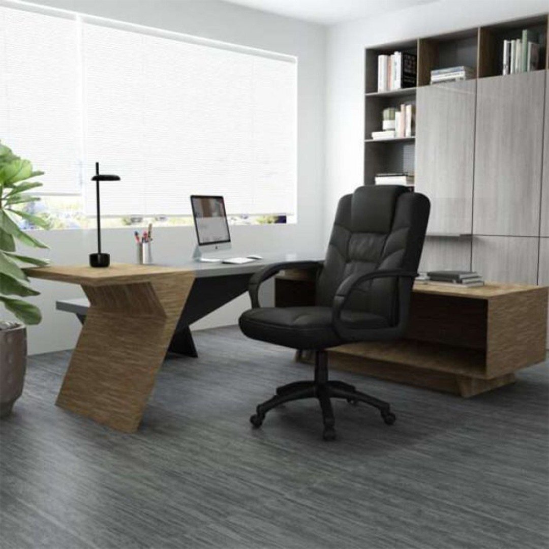 Boss Executive High Back LeatherPlus Chair - Image 3