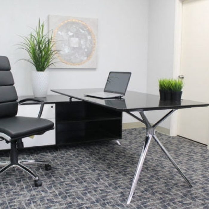 Boss Executive CaressoftPlus Chair with Metal Chrome Finish - Image 5