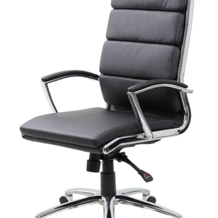 Boss Executive CaressoftPlus Chair with Metal Chrome Finish - Image 8