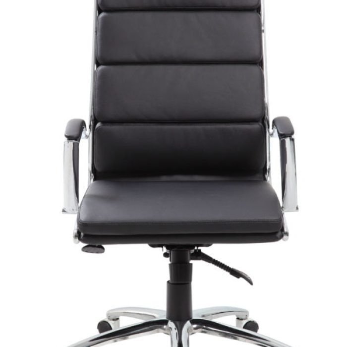 Boss Executive CaressoftPlus Chair with Metal Chrome Finish - Image 7