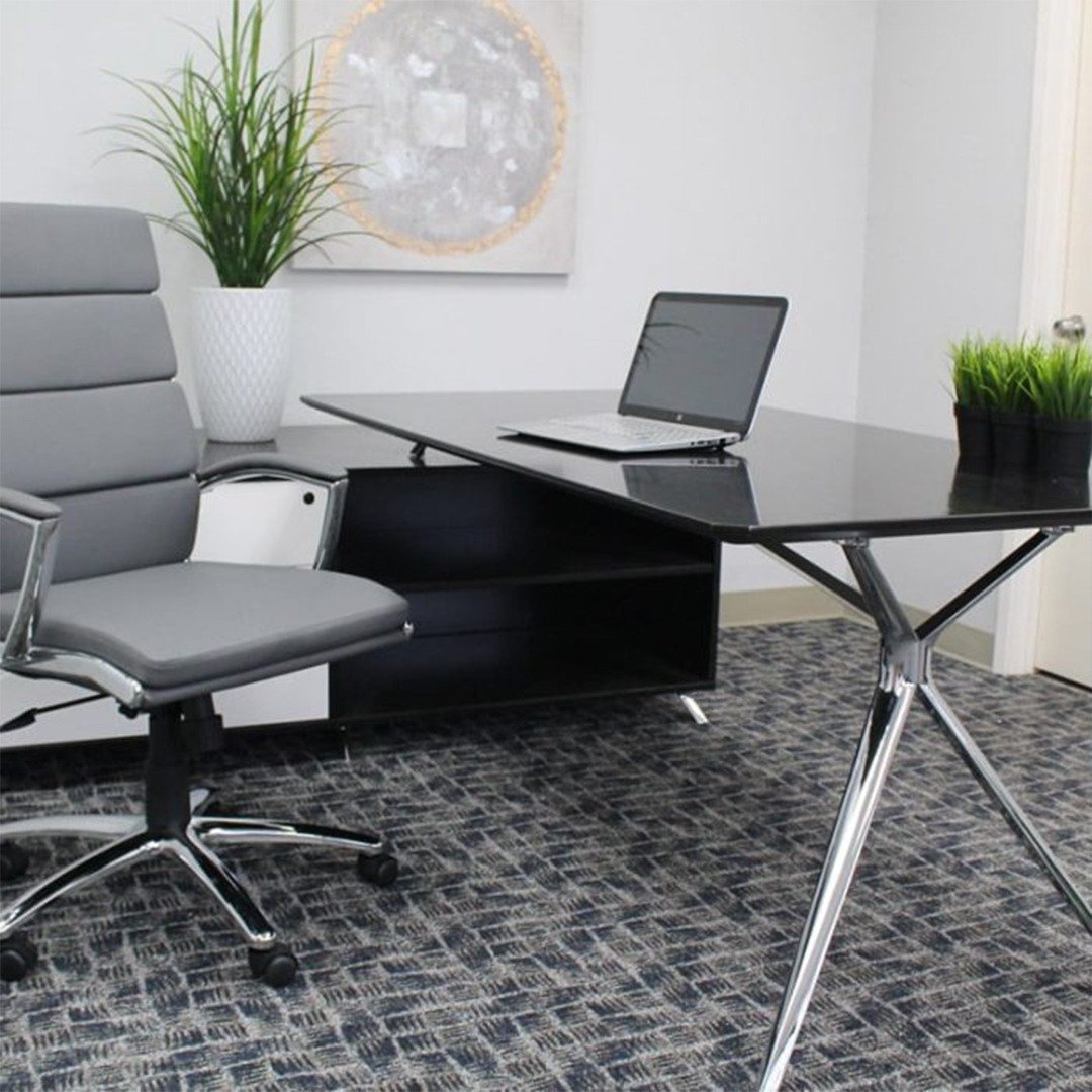 Boss CaressoftPlus Executive Mid-Back Chair - Image 4