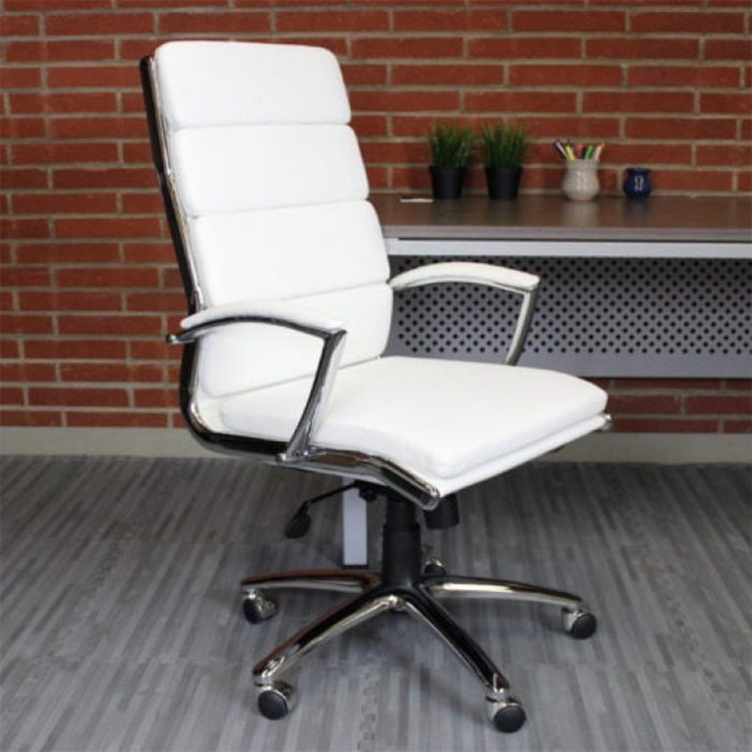Boss Executive CaressoftPlus Chair with Metal Chrome Finish - Image 8