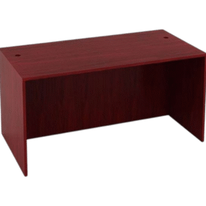 Boss Desk Shell, 71″W X 36″D, Mahogany
