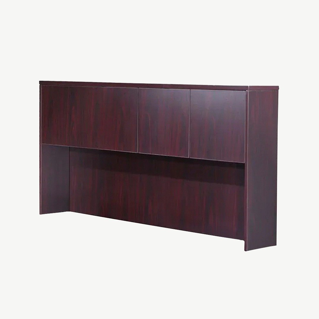 Boss 66″ Four Door Hutch-Mahogany