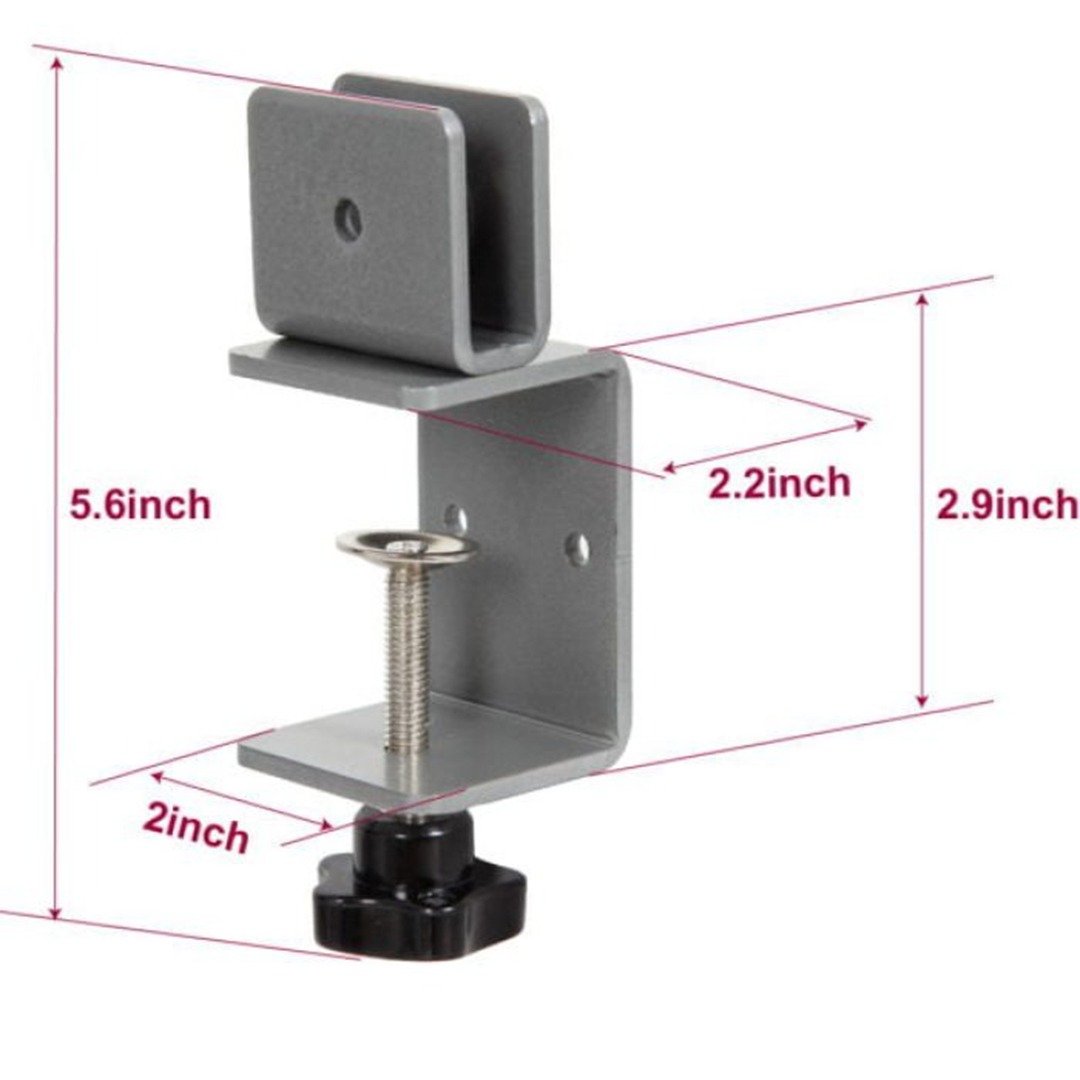 Boss Bracket/Hardware For Plexiglass Panel (Side Mounting)(1 set/2 pieces) - Image 5