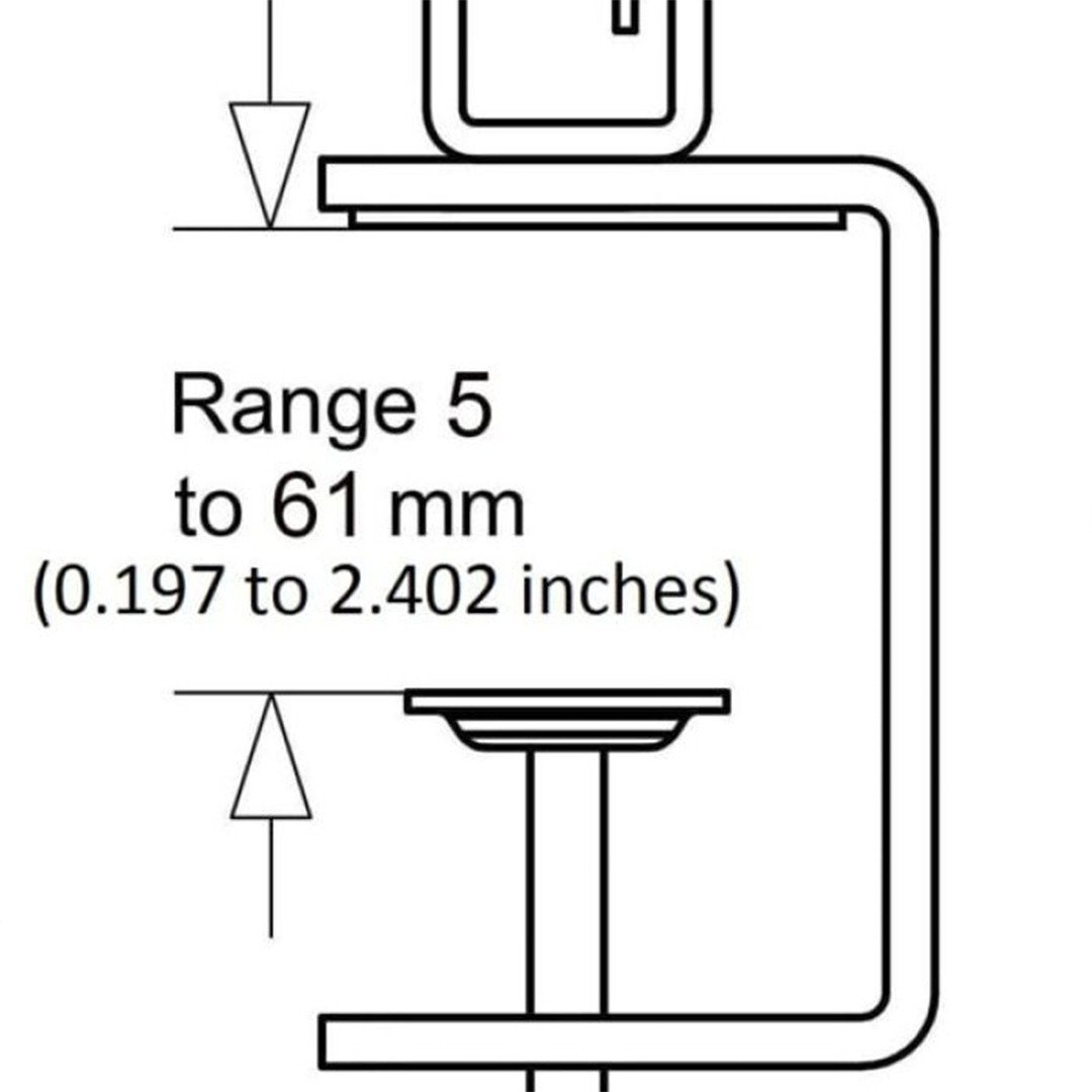 Boss Bracket/Hardware For Plexiglass Panel (Side Mounting)(1 set/2 pieces) - Image 3