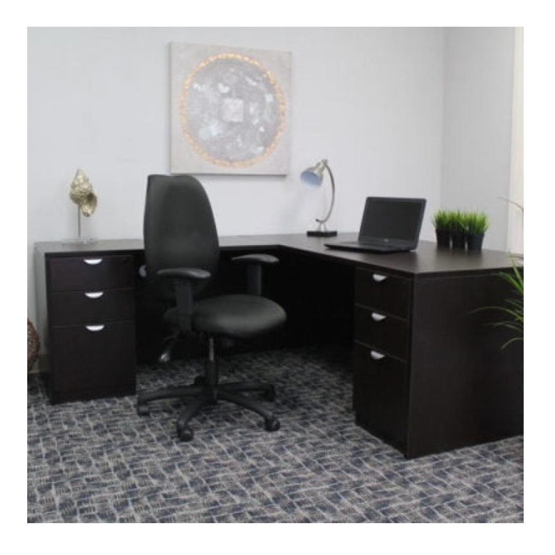 Black Hi-back Task Chair With 3 Paddle Mechanism(Ym8630) - Image 8