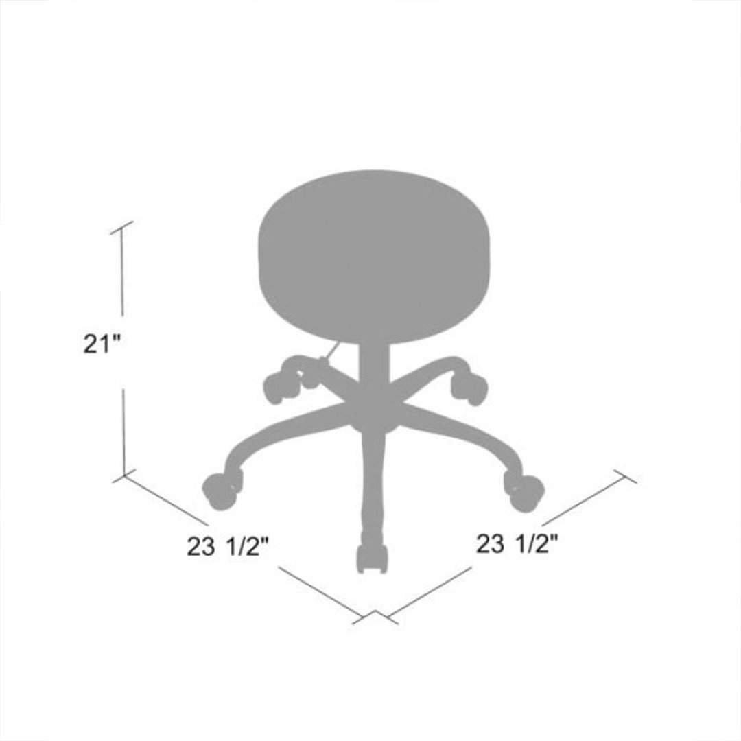 Boss Be Well Medical Spa Professional Adjustable Stool Beige - Image 5