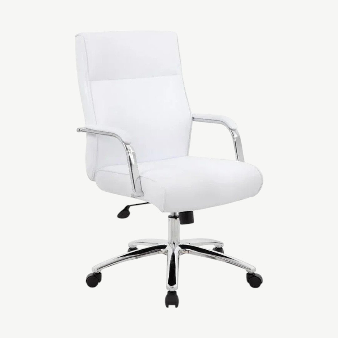 Boss Modern Executive Conference Chair - White - Image 2